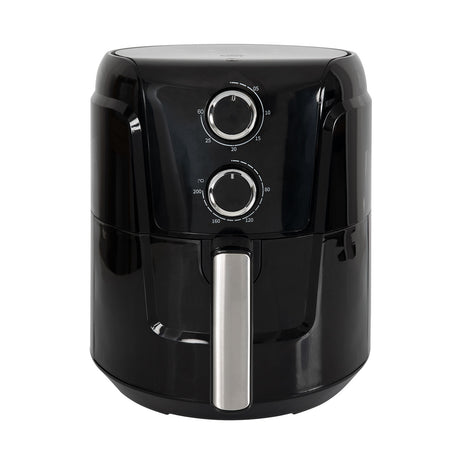 Freidora de Aire Kalley Negro 26x33.3cm de 4.5 Litros - FREIDORAS DE AIRE | Bylmo