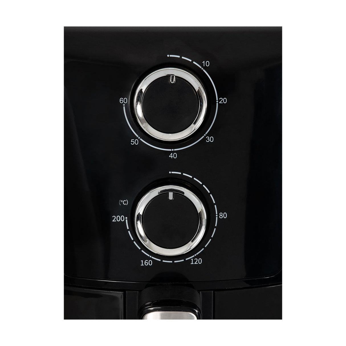 Freidora de Aire Kalley Negro 26x33.3cm de 4.5 Litros - FREIDORAS DE AIRE | Bylmo