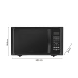 Horno Microondas Kalley Negro 48.5x28.5cm de 25 Litros - HORNOS MICROONDAS | Bylmo