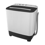 Lavadora Semiautomática Kalley Blanco y Negro 82.7x86.5cm Para Carga de 10 Kilogramos - LAVADORAS Y SECADORAS | Bylmo