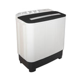 Lavadora Semiautomática Kalley Blanco y Negro 82.7x86.5cm Para Carga de 10 Kilogramos - LAVADORAS Y SECADORAS | Bylmo