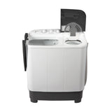 Lavadora Semiautomática Kalley Blanco y Negro 82.7x86.5cm Para Carga de 10 Kilogramos - LAVADORAS Y SECADORAS | Bylmo