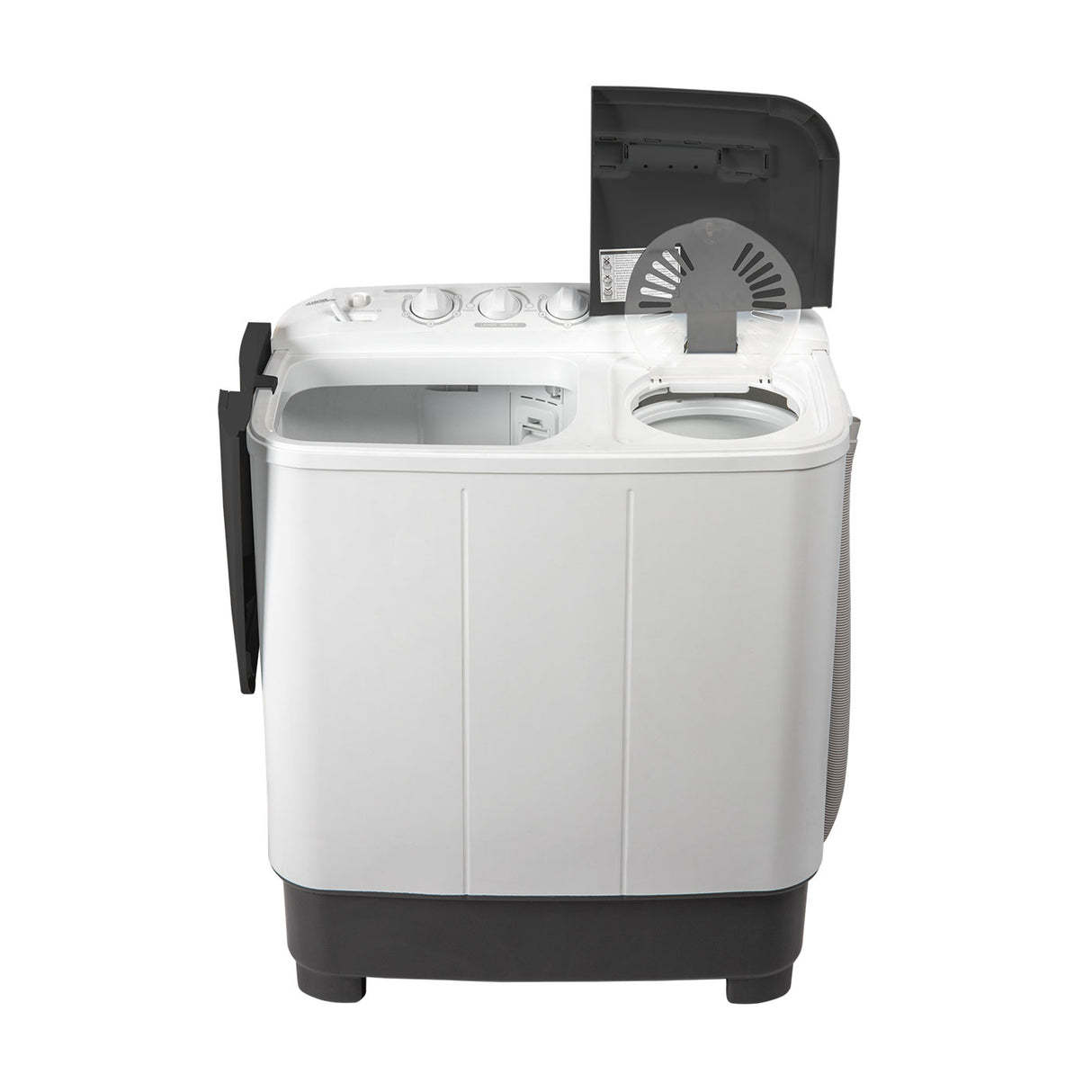 Lavadora Semiautomática Kalley Blanco y Negro 87x95.7cm Para Carga de 13 Kilogramos - LAVADORAS Y SECADORAS | Bylmo