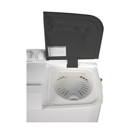 Lavadora Semiautomática Kalley Blanco y Negro 87x95.7cm Para Carga de 13 Kilogramos - LAVADORAS Y SECADORAS | Bylmo