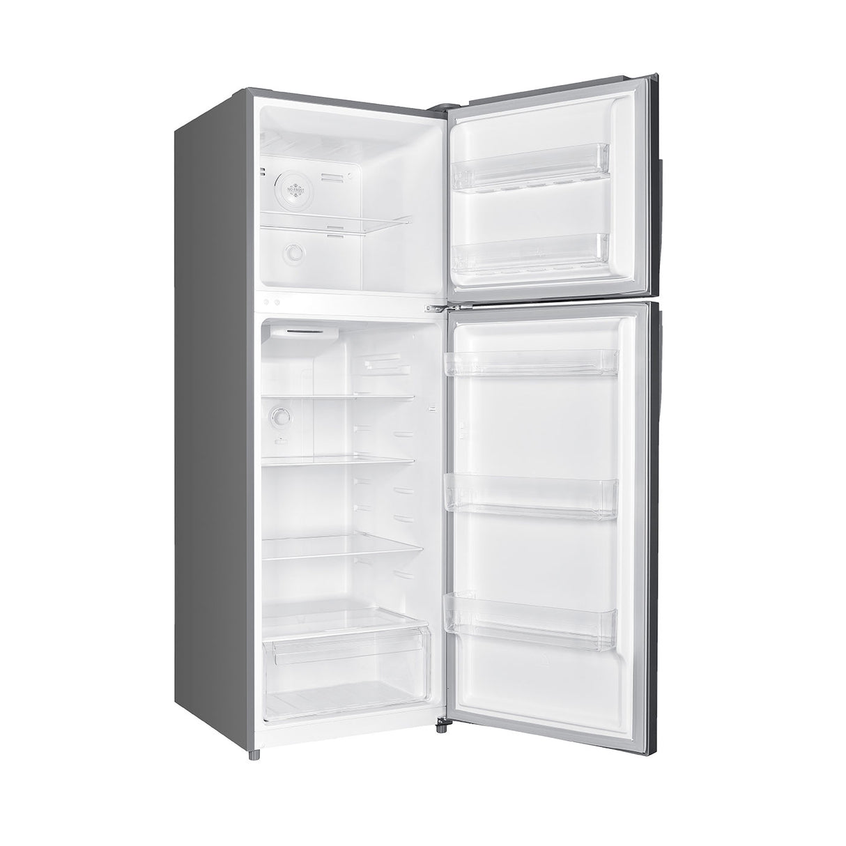 Nevera Kalley Gris Oscuro 60.5x170.5cm No Frost con Congelador para 332 Litros - NEVERAS | Bylmo