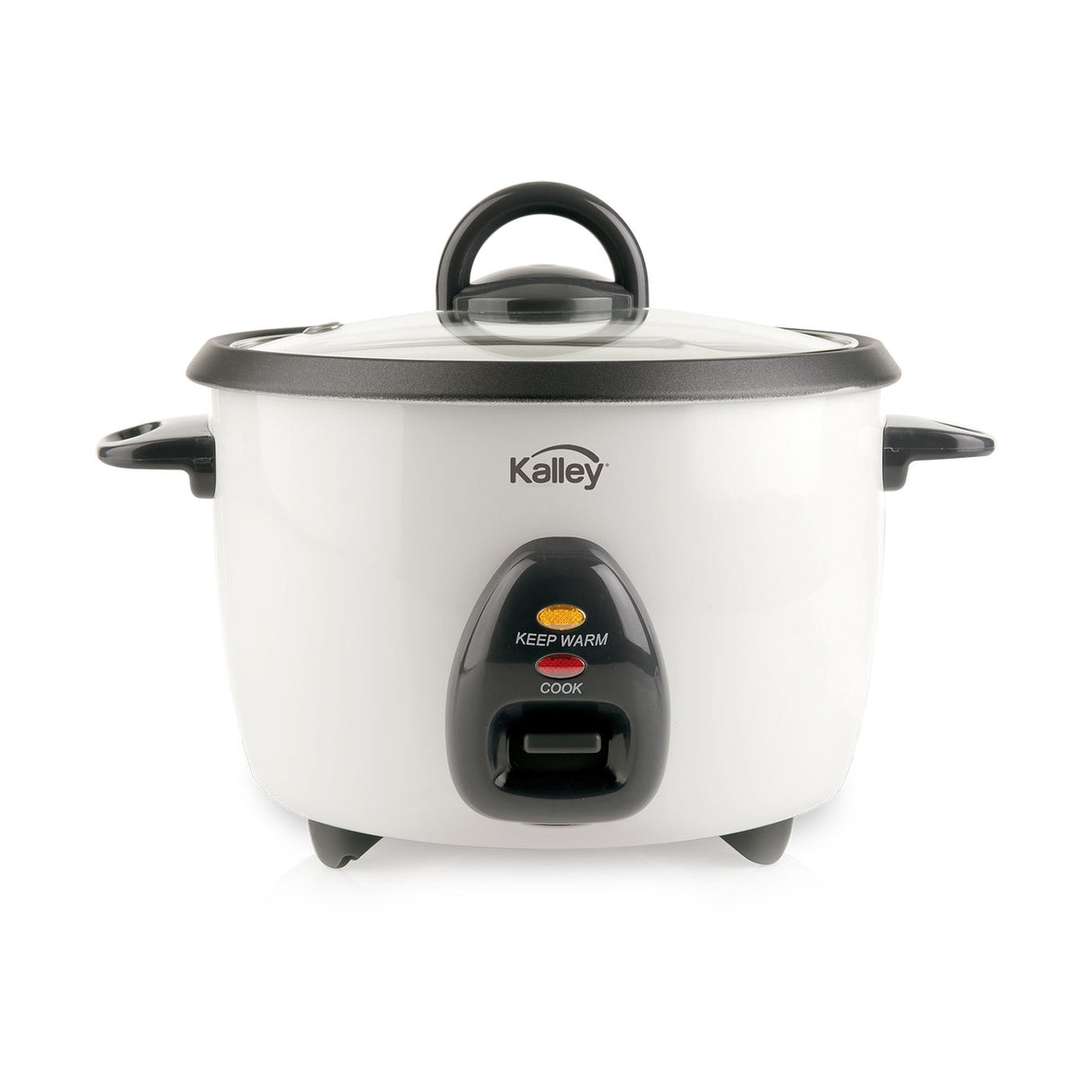 Olla Arrocera Kalley Blanco 25.3x25.5cm para 4 Tazas y con Función para Mantener Caliente - OLLAS ARROCERAS | Bylmo