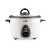 Olla Arrocera Kalley Blanco 25.3x25.5cm para 4 Tazas y con Función para Mantener Caliente - OLLAS ARROCERAS | Bylmo