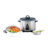 Olla Arrocera Kalley Gris 28x28.5cm para 7 Tazas y con Función para Mantener Caliente - OLLAS ARROCERAS | Bylmo