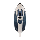 Plancha de Vapor para Ropa Kalley Azul Oscuro y Blanco 24x12cm con Rociador de Agua - PLANCHAS | Bylmo