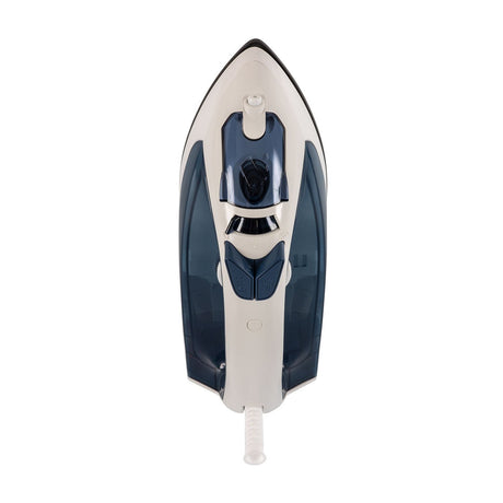 Plancha de Vapor para Ropa Kalley Azul Oscuro y Blanco 24x12cm con Rociador de Agua - PLANCHAS | Bylmo