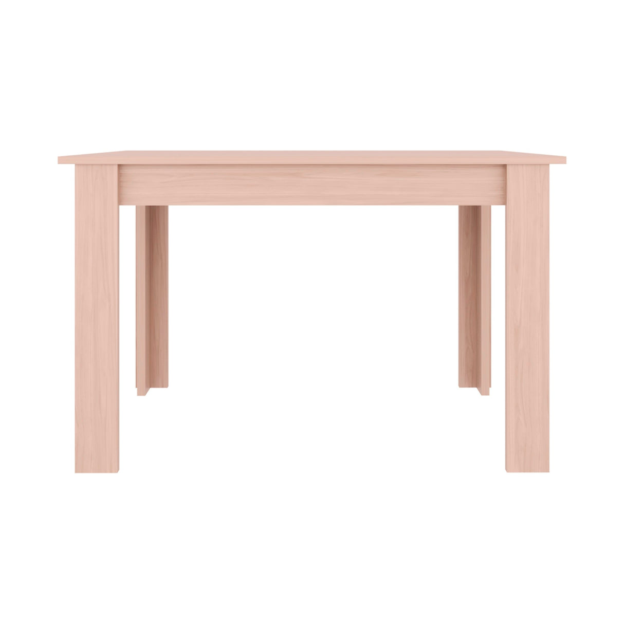 Mesa de Comedor Portofino Nacar 120x75.6cm Rectangular de Cuatro Puestos sin Sillas - COMEDORES | Bylmo