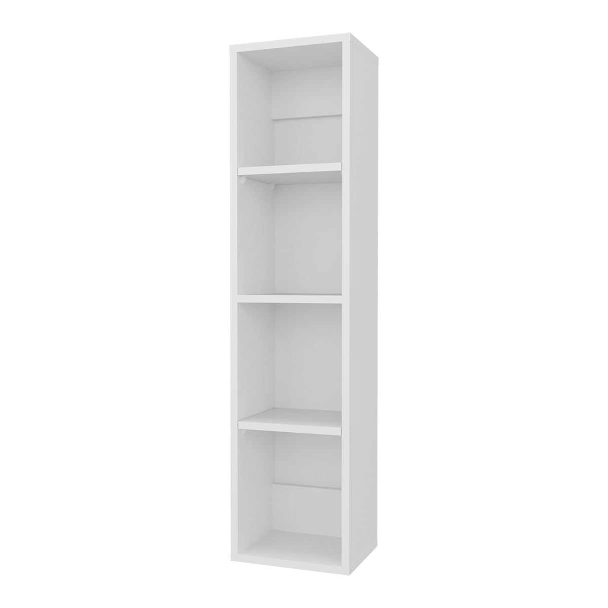 Gabinete de Baño Blanco 25x103cm Rectangular con Tres Entrepaños