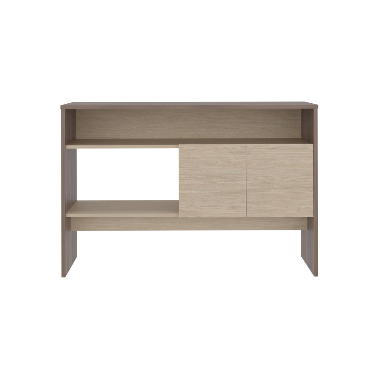 Arrimo Vedra Avellana y Cartagena 120x80.7cm con Dos Puertas y Cuatro Compartimientos