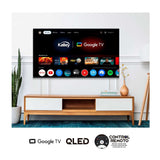 Televisor Kalley Smart de 58" Pulgadas Google TV Negro 129.45x75.47cm Qled 4K - TELEVISORES | Bylmo