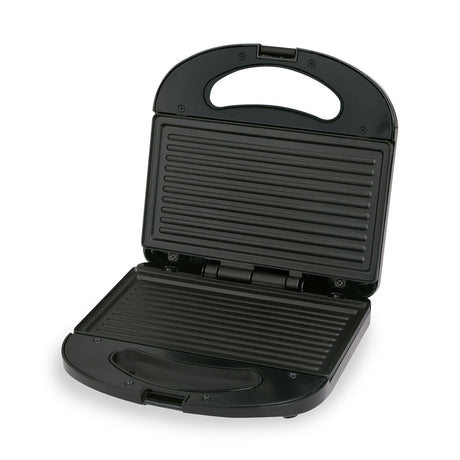 Sanduchera Panini Kalley Negro y Gris 22.7x23cm de Un Puesto - SANDUCHERAS Y WAFLERAS | Bylmo