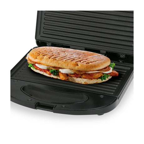 Sanduchera Panini Kalley Negro y Gris 22.7x23cm de Un Puesto