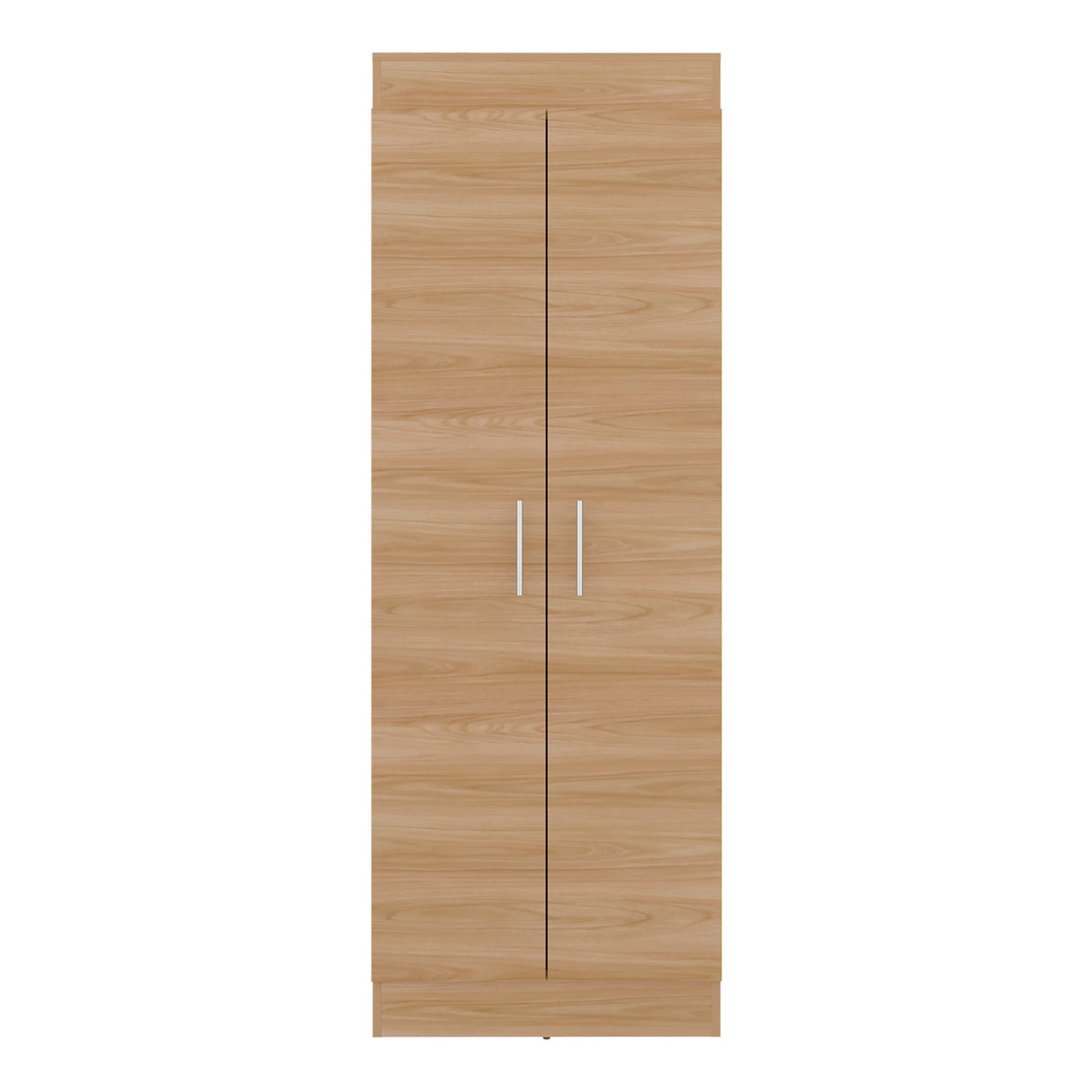 Alacena Nepal Fresno y Blanco 60x170cm con Dos Puertas - ALACENAS Y MUEBLES MICROONDAS | Bylmo