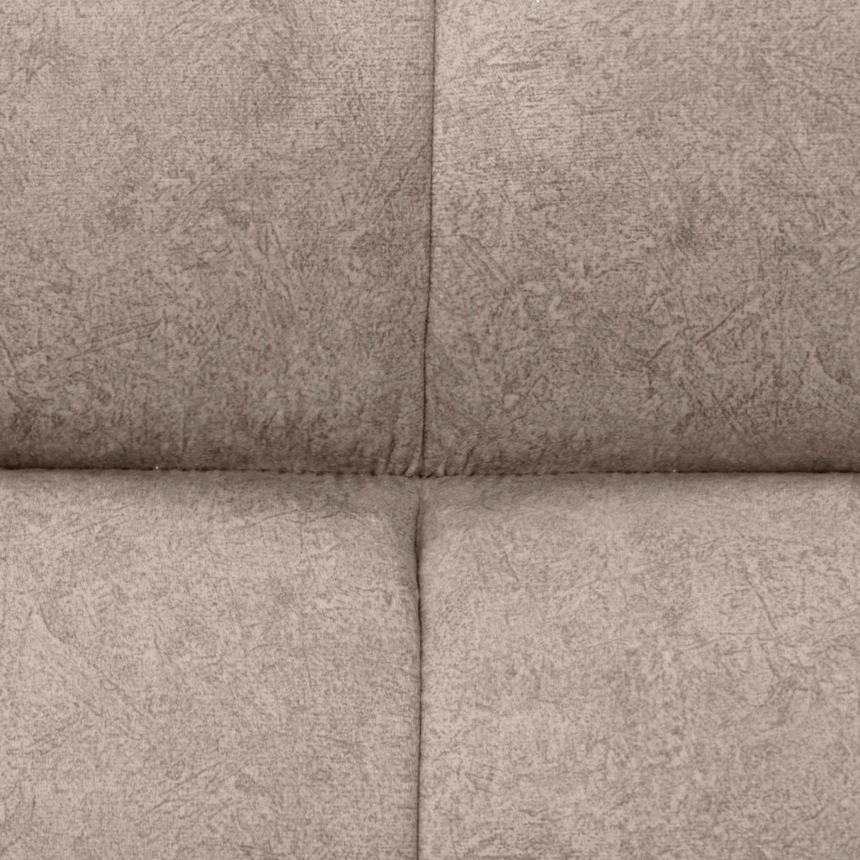 Sofá Cama Nubo Taupe y Matiz Natural 178x82cm De Tres Puestos Reclinable y Tapizado Capitoneado - SOFAS Y POLTRONAS | Bylmo