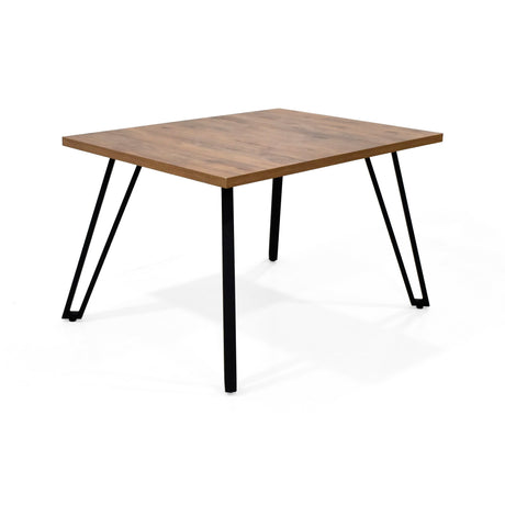 Comedor Forest Gris y Mácula 120x75cm Rectangular de Cuatro Puestos con Cuatro Sillas Mendoza - COMEDORES | Bylmo