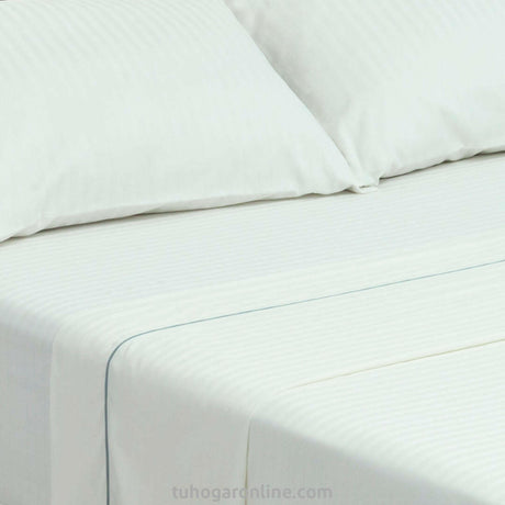 Juego de Sabanas Satinada Blanco Hueso Para Cama King 200 X 200 Cm 800 Hilos Fondo Entero - SABANAS | Bylmo