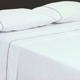 Juego de Sabanas Básicos Blanco Para Cama Semidoble 120 X 190 Cm Fondo Entero - SABANAS | Bylmo