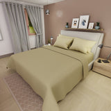 Juego de Sabanas My House Amarillo Para Cama Doble 140 X 190 Cm Fondo Entero - SABANAS | Bylmo