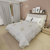 Juego de Sabanas Esencia de Trigo Gris Para Cama Queen 160 X 190 Cm 250 Hilos de Lineas - SABANAS | Bylmo