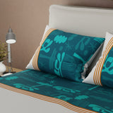 Juego de Sabanas Símbolos del Cielo Blanco y Azul Para Cama Semidoble 120 X 190 Cm de Figuras - SABANAS | Bylmo