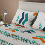 Juego de Sabanas Esencia Blanco Para Cama Sencilla 100 X 190 Cm de Figuras - SABANAS | Bylmo