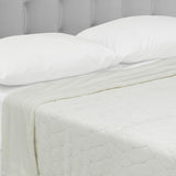 Cobija Layan Blanco 180x200cm Fondo Entero - COBIJAS Y MANTAS | Bylmo