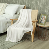 Cobija Piel de Durazno Soft Blanco 180x200cm Fondo Entero - COBIJAS Y MANTAS | Bylmo
