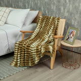 Cobija Malu Dorado 180x200cm Fondo Entero - COBIJAS Y MANTAS | Bylmo