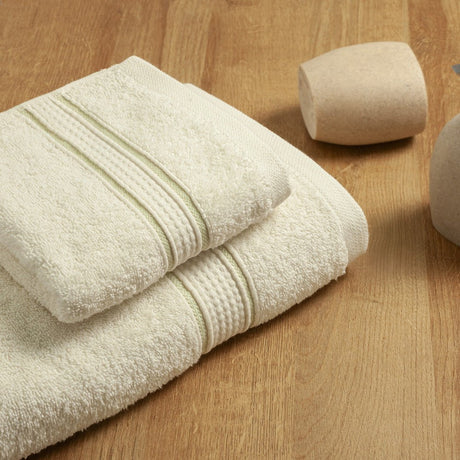 Toalla de Manos Senda Crema Egred 40x70cm Fondo Entero Extrasuave - TOALLAS | Bylmo