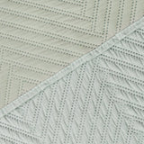 Tendido Kyoto Verde grisáceo para Cama King 200 X 200 Cm Fondo Entero - TENDIDOS Y CUBRELECHOS | Bylmo