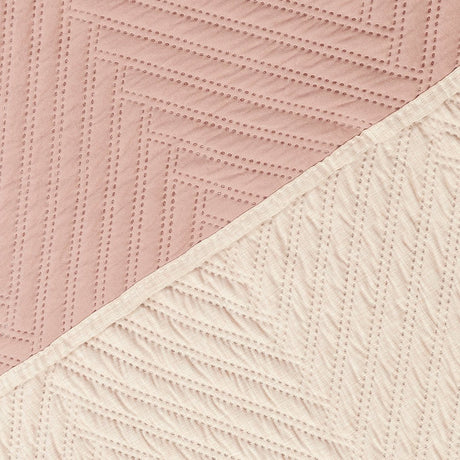 Tendido Kyoto Rosado Claro para Cama King 200 X 200 Cm Fondo Entero - TENDIDOS Y CUBRELECHOS | Bylmo