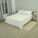 Cubrecama Elegant Beige 150x200cm Fondo Entero - TENDIDOS Y CUBRELECHOS | Bylmo