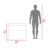 Escritorio Stella Fresno 89.2x77cm sin Cajones - ESCRITORIOS | Bylmo