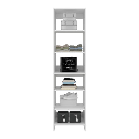 Closet Eco Kronos 55.8x213.4cm con Seis Compartimientos y sin Puertas - CLOSETS | Bylmo