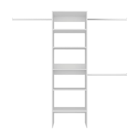 Closet Selt Kronos 63.6x210.1cm con Cinco Compartimientos y sin Puertas - CLOSETS | Bylmo