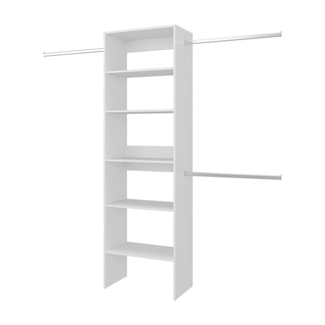 Closet Selt Kronos 63.6x210.1cm con Cinco Compartimientos y sin Puertas - CLOSETS | Bylmo