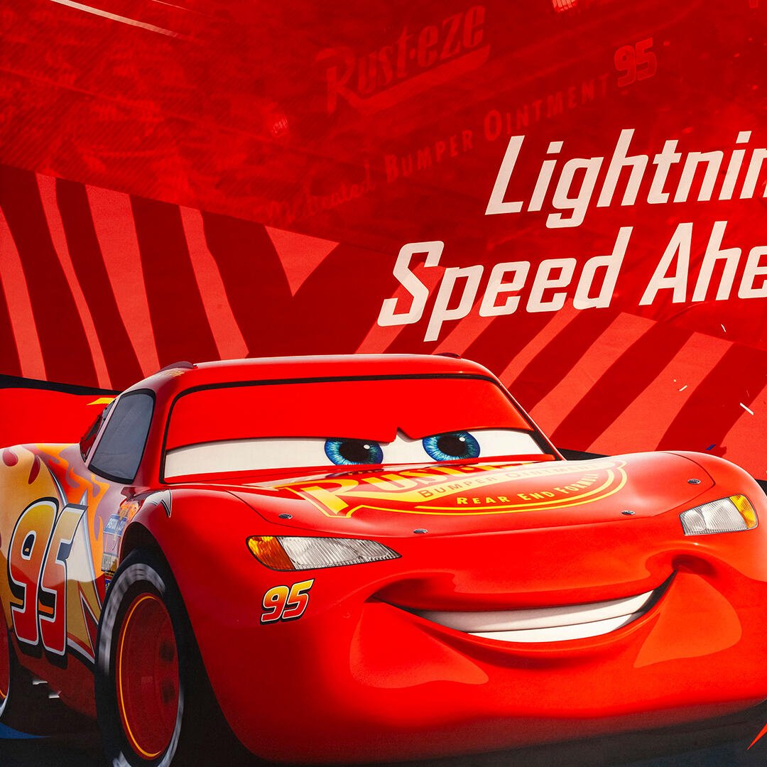 Juego de Sábanas Infantil Core Disney Negro y Rojo para Cama Doble 140 X 190 Cm de Rayo Mcqueen - SABANAS | Bylmo