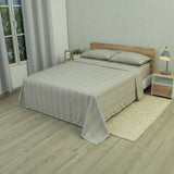 Juego de Sábanas Equilibrio Gris Piedra para Cama King 200 X 200 Cm Fondo Entero - SABANAS | Bylmo