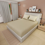 Sábana Ajustable Básica Amarillo para Cama Semidoble 120 X 190 Cm Fondo Entero - SABANAS | Bylmo