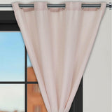 Cortina Ramia Palo de Rosa 220x270cm Fondo Entero - CORTINAS TRADICIONALES | Bylmo