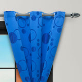 Cortina Yacar Azul 220x270cm de Figuras - CORTINAS TRADICIONALES | Bylmo