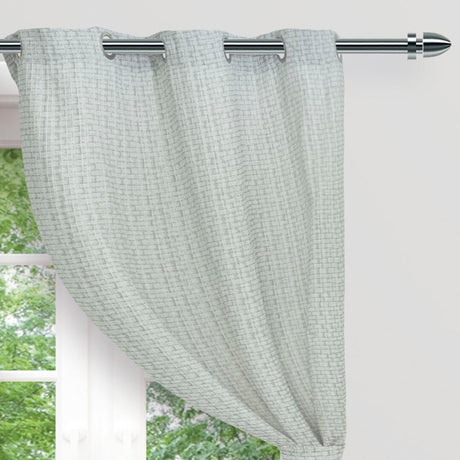 Cortina Yute Gris 220x270cm de Figuras - CORTINAS TRADICIONALES | Bylmo