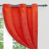 Cortina Pergamino Naranja Oscuro 220x270cm de Figuras - CORTINAS TRADICIONALES | Bylmo