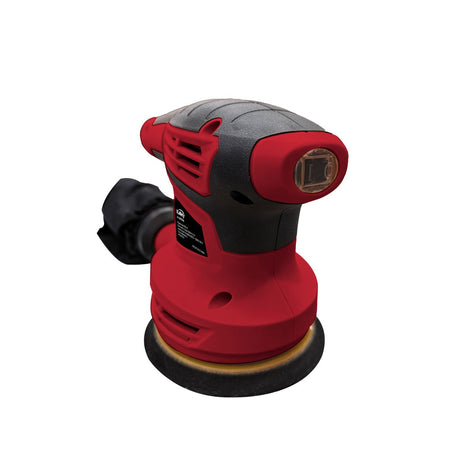 Lijadora Kalley Rojo y Negro 18x15cm RotoOrbital con Bolsa Antipolvo - HERRAMIENTAS ELECTRICAS | Bylmo