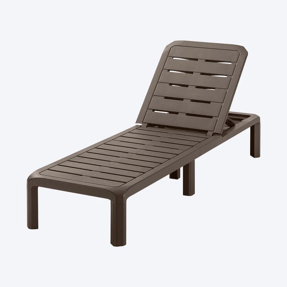 Combo Piscina Rimax Moca 57.5x29cm con Dos Camas Asoleadoras Dos Sillas Playeras y Una Mesa de Centro Recatangular - SILLAS DE EXTERIOR | Bylmo