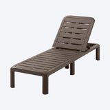 Combo Piscina Rimax Moca 57.5x29cm con Dos Camas Asoleadoras Dos Sillas Playeras y Una Mesa de Centro Recatangular - SILLAS DE EXTERIOR | Bylmo